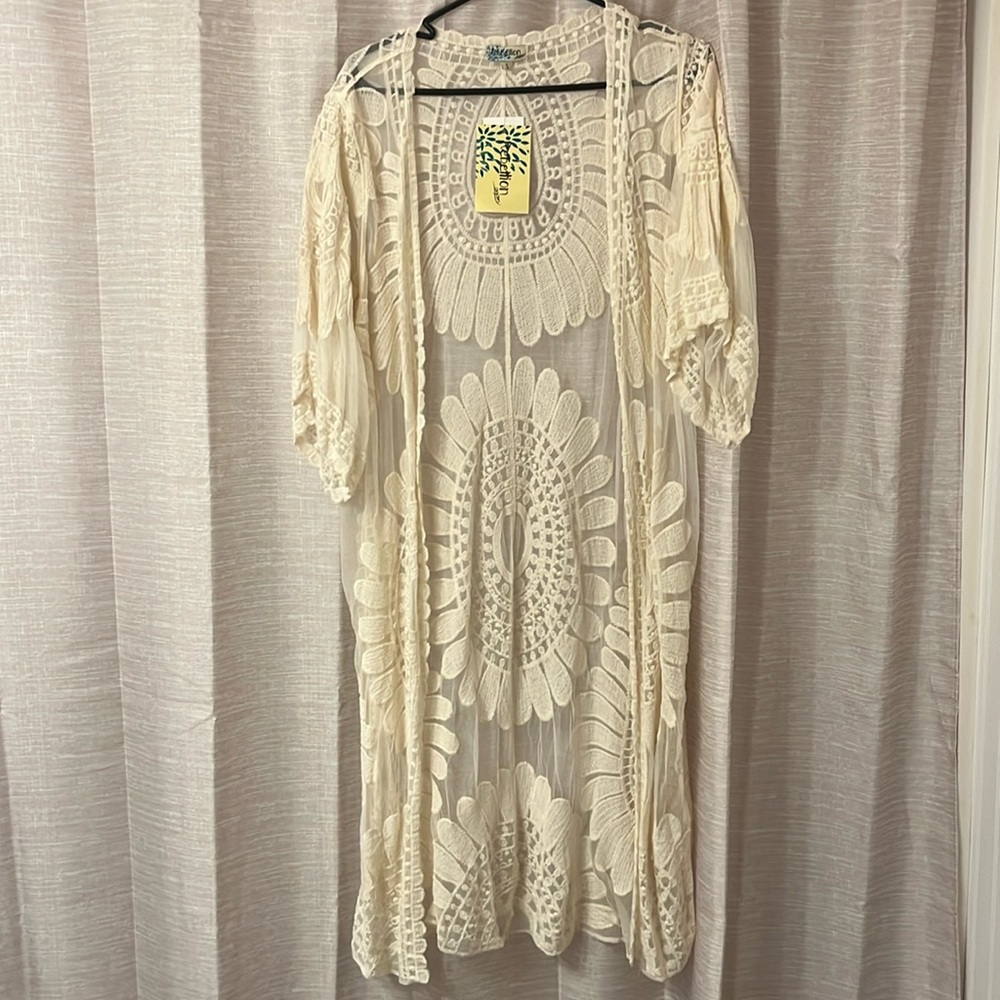 Lace cover up